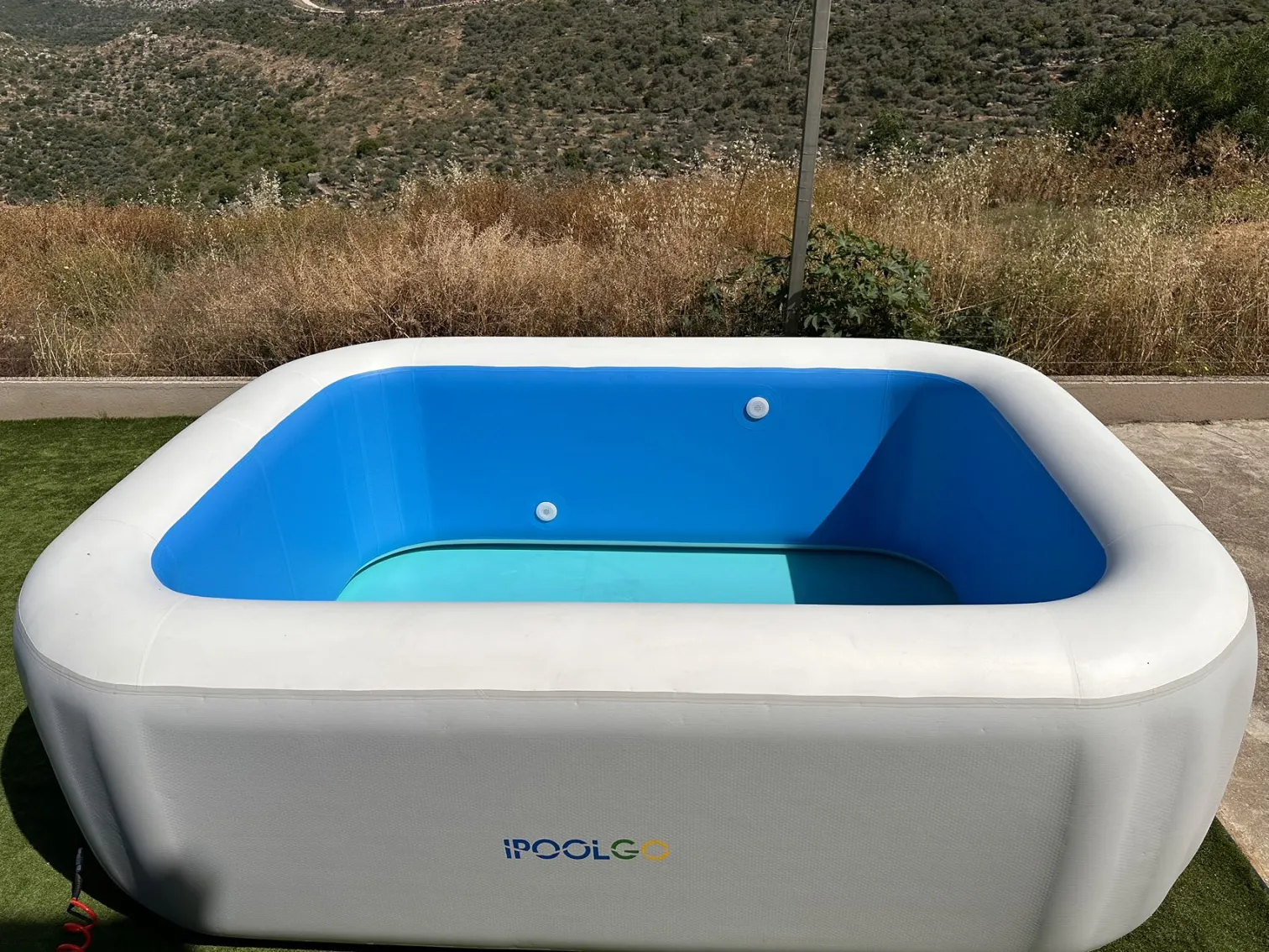IPOOLGO POOL RECTANGULAR HOT SALE SIZE ELECTRIC AIR PUMP AND REPAIR KIT - Image 6